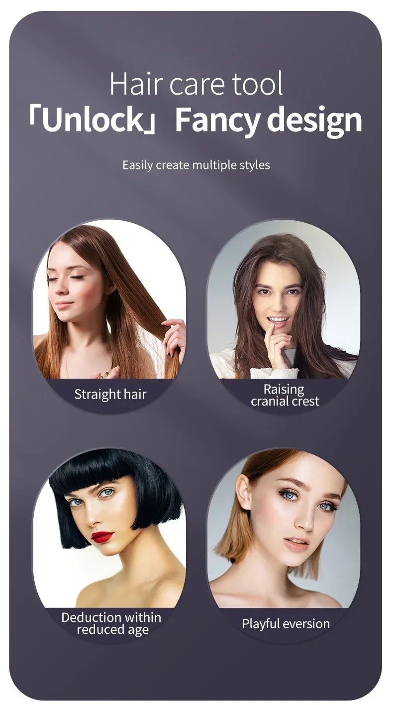 KeraBrush Pro™ Ionic – Cepillo Alisador Iónico Profesional